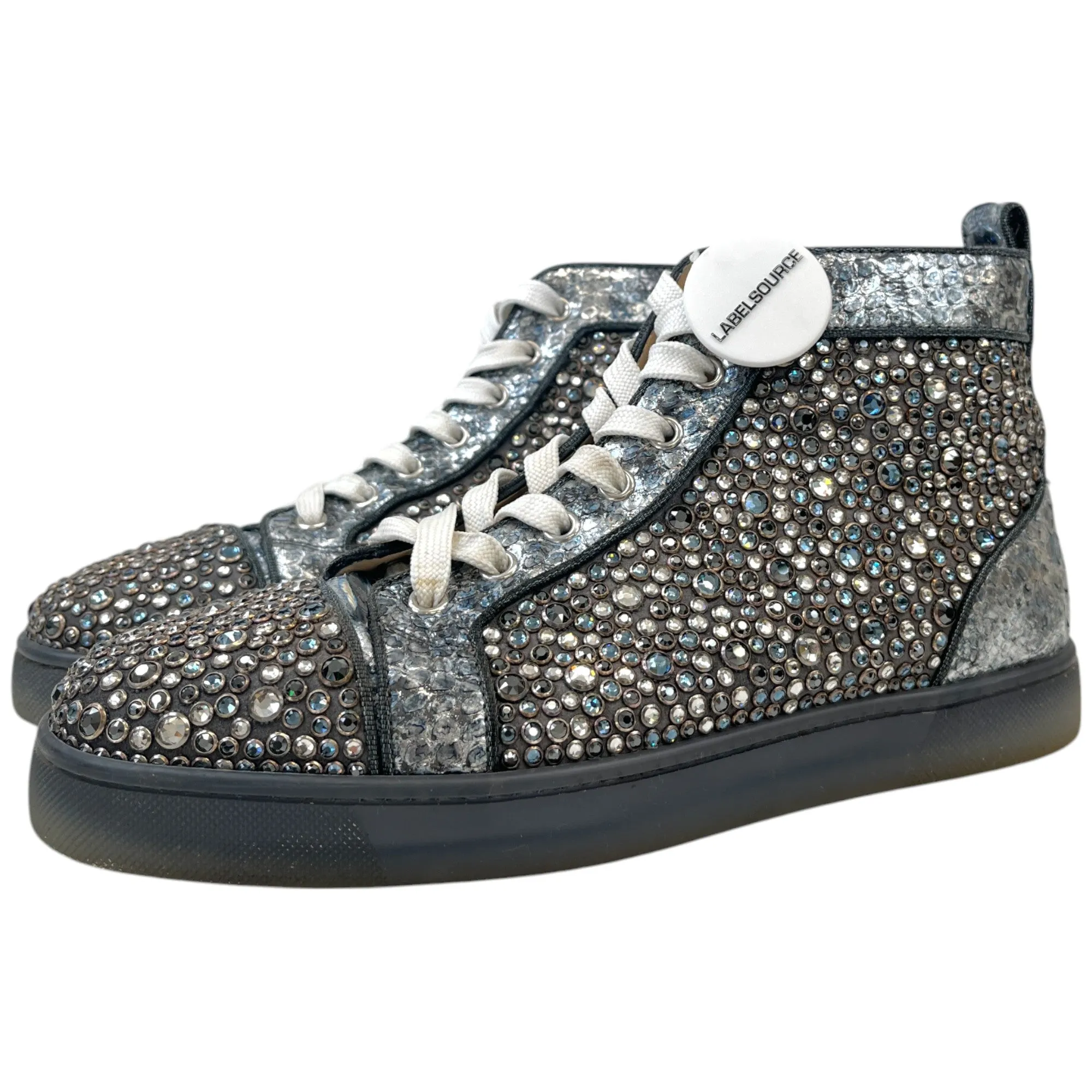 Men's Louis Strass High Trainers Blue Size EU 40 / UK 6