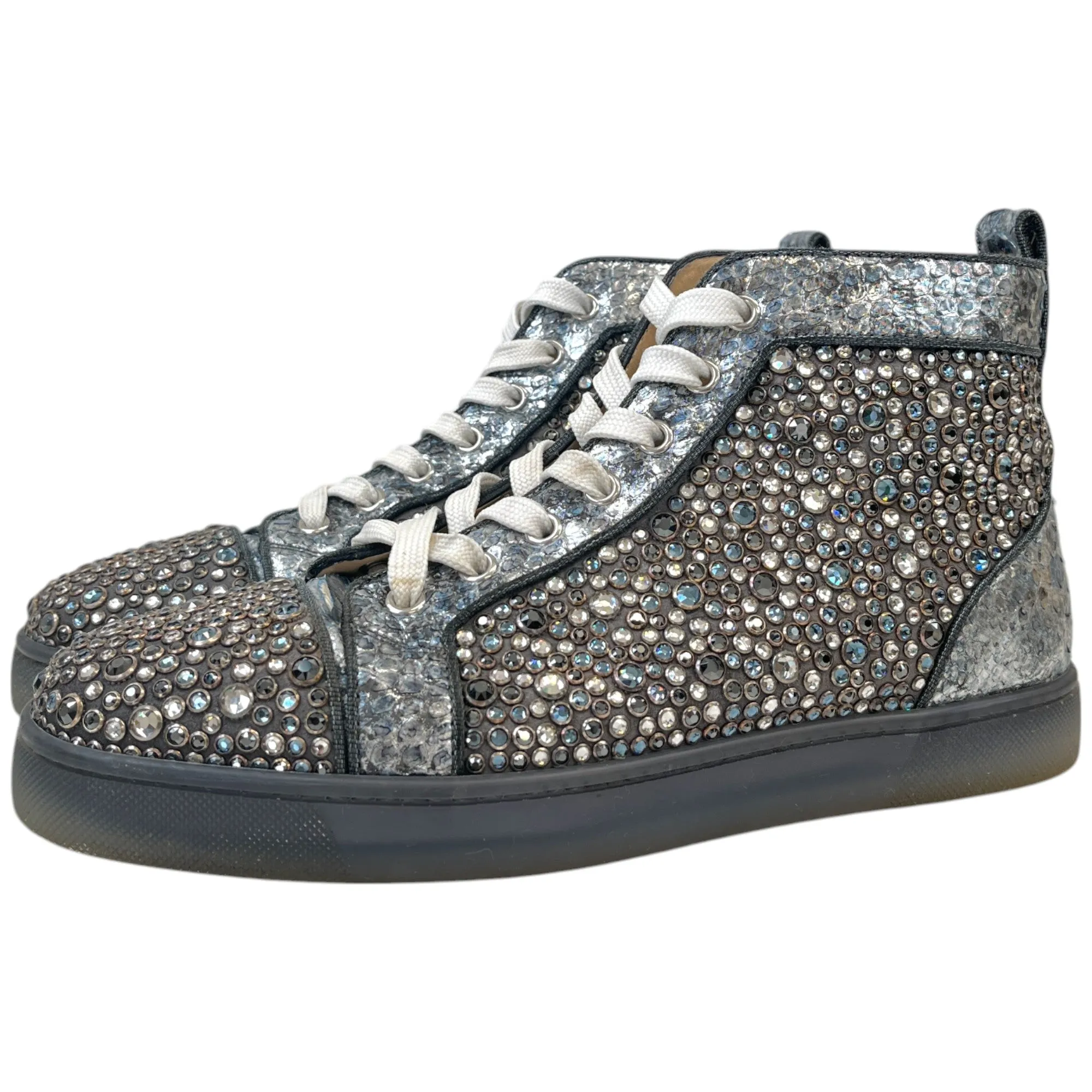 Men's Louis Strass High Trainers Blue Size EU 40 / UK 6