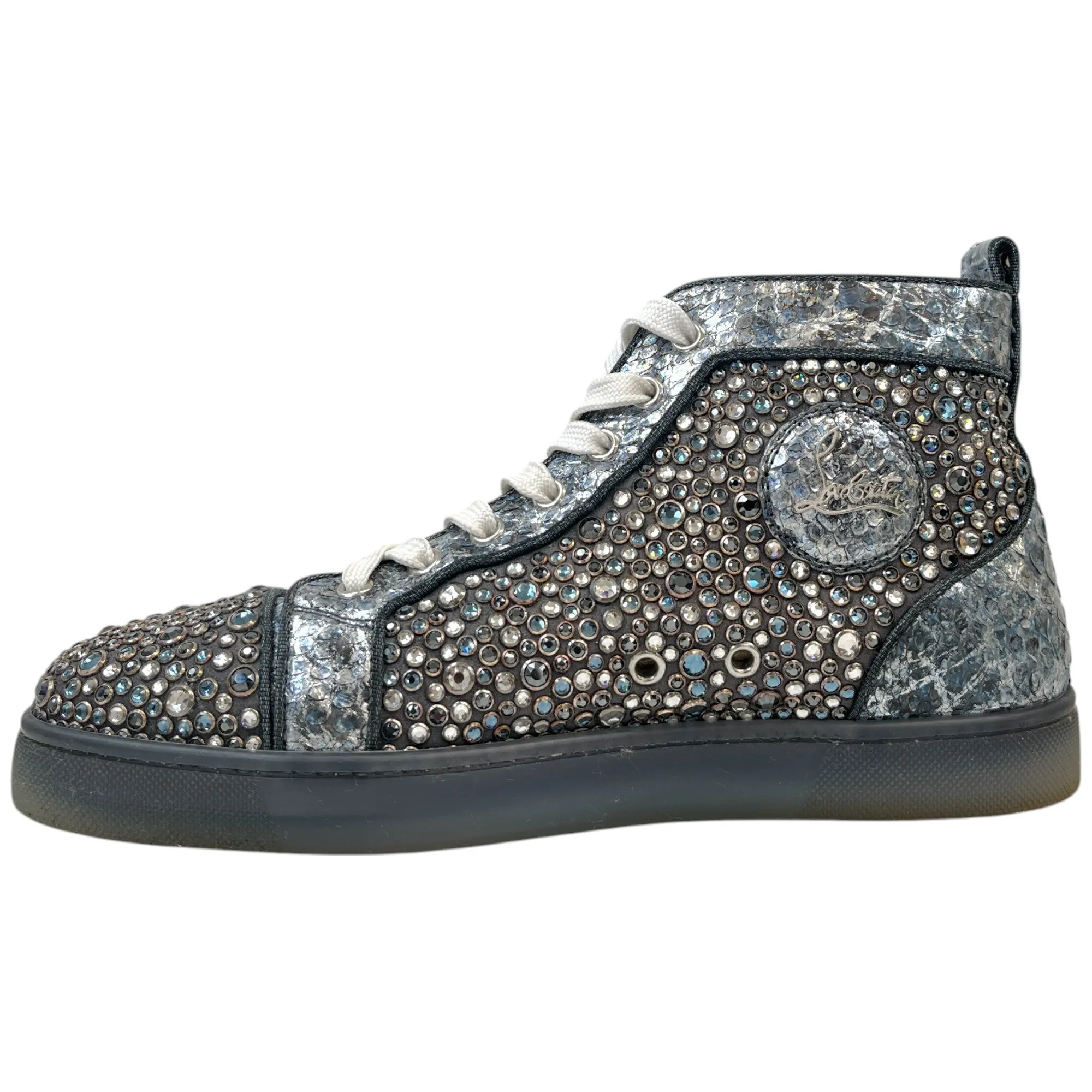 Men's Louis Strass High Trainers Blue Size EU 40 / UK 6