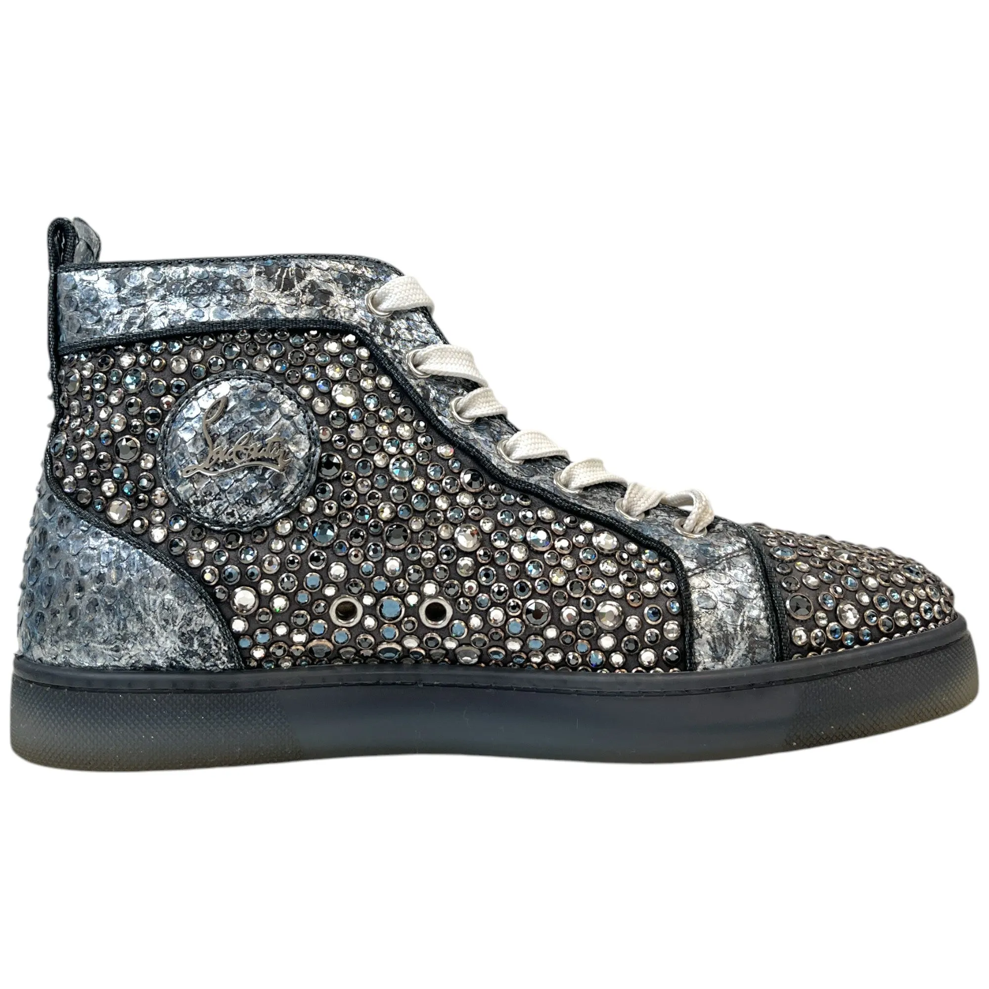 Men's Louis Strass High Trainers Blue Size EU 40 / UK 6