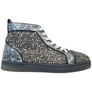 Men's Louis Strass High Trainers Blue Size EU 40 / UK 6