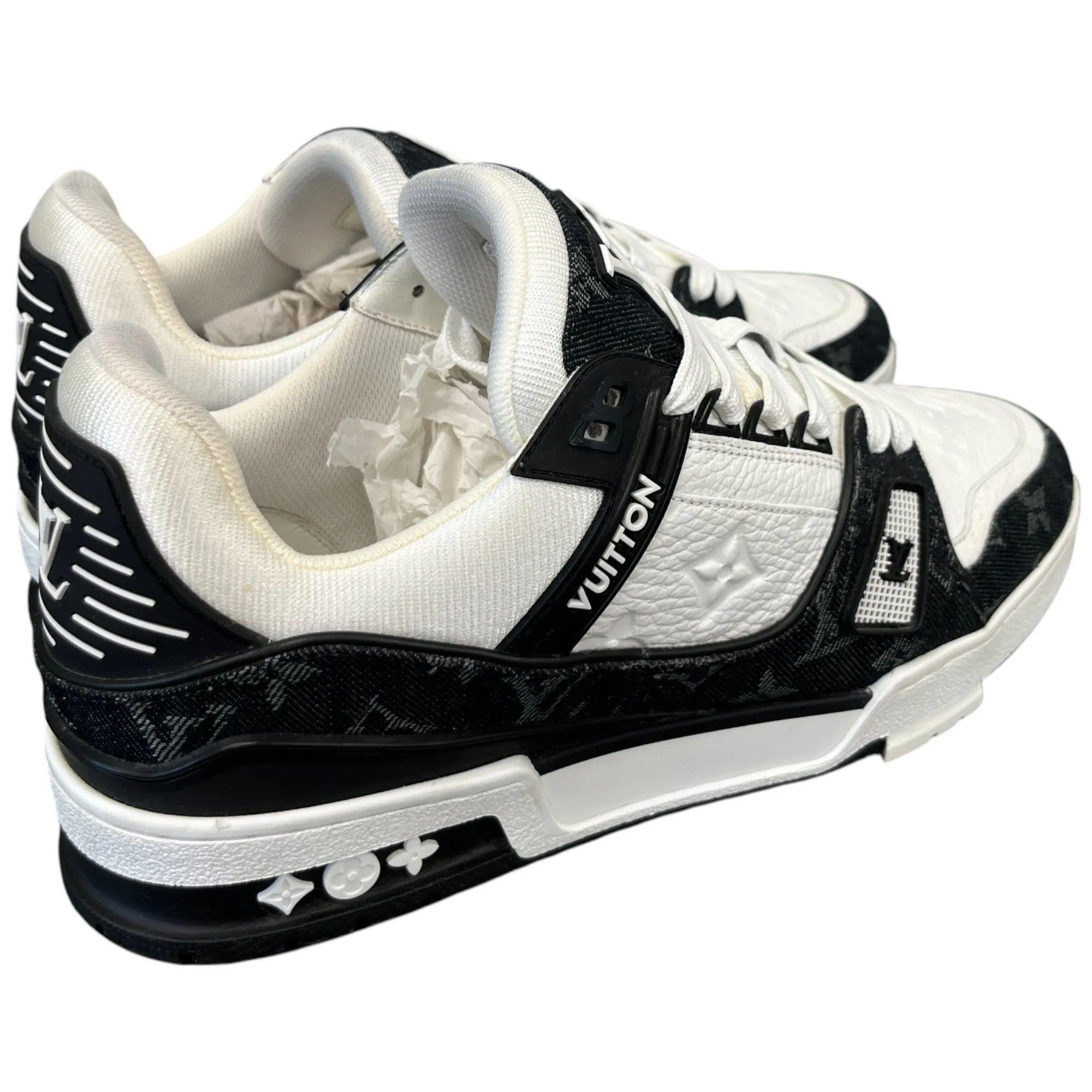 Men's Lv Low Trainers Black Size EU 40 / UK 6