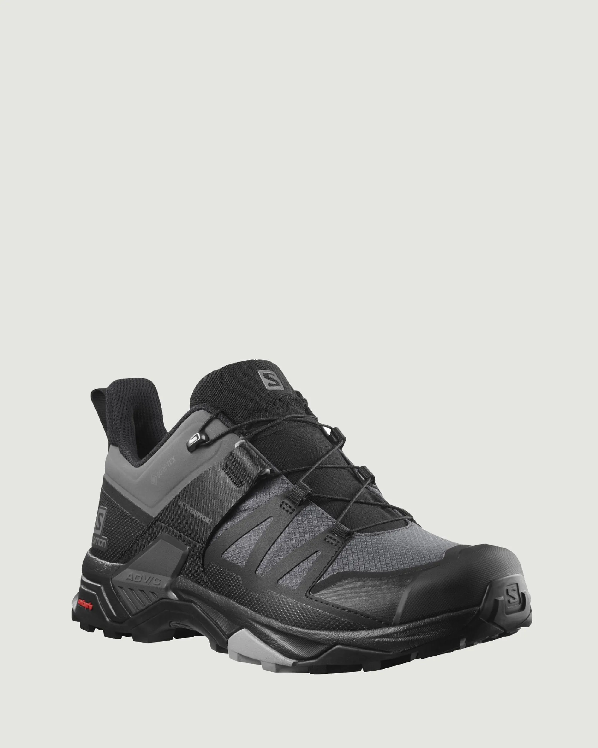 Men's Salomon X Ultra 4 GTX Hiking Shoes - Wide - Magnet/Black/Monument