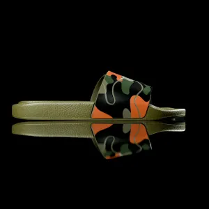 Mens Valentino PVC Slides Camo