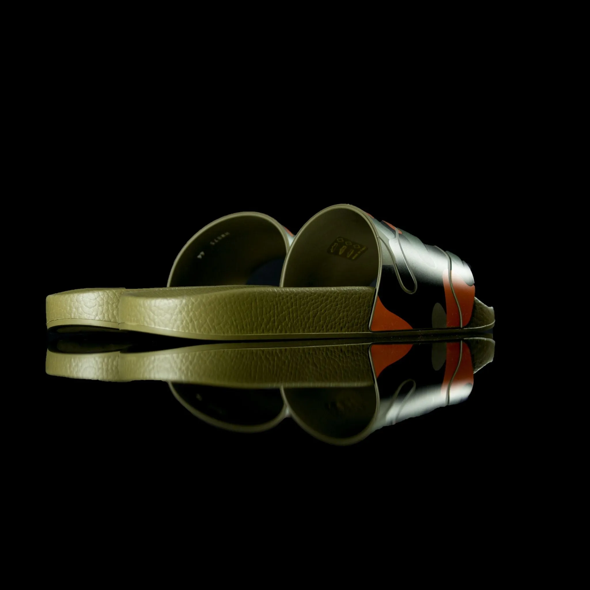 Mens Valentino PVC Slides Camo