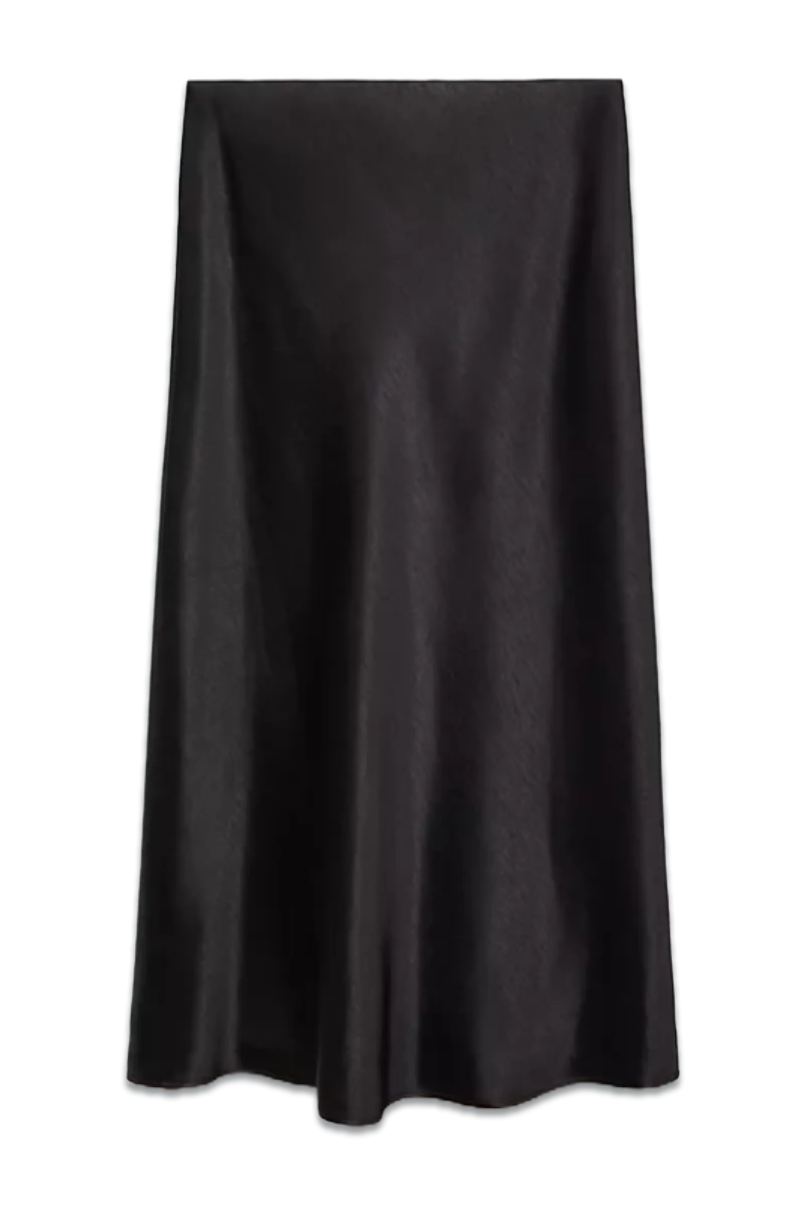 Mia Satin Slip Midi Skirt