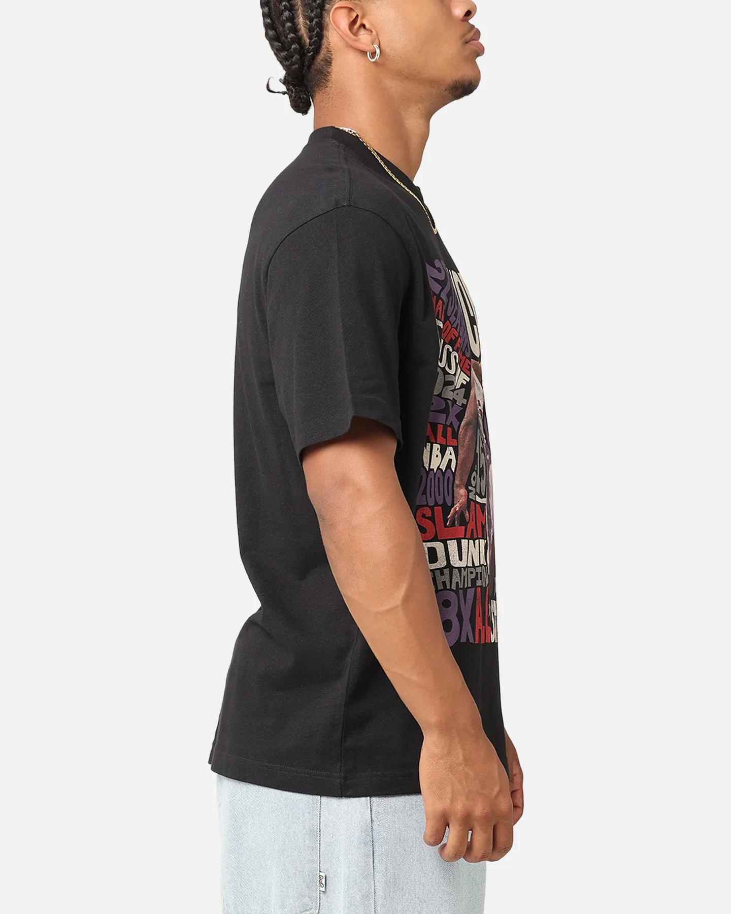 Mitchell & Ness Toronto Raptors Vince Carter Player Abstract T-Shirt Faded Black