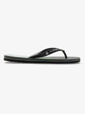 Molokai Stripe Black/Grey/Green Sandals