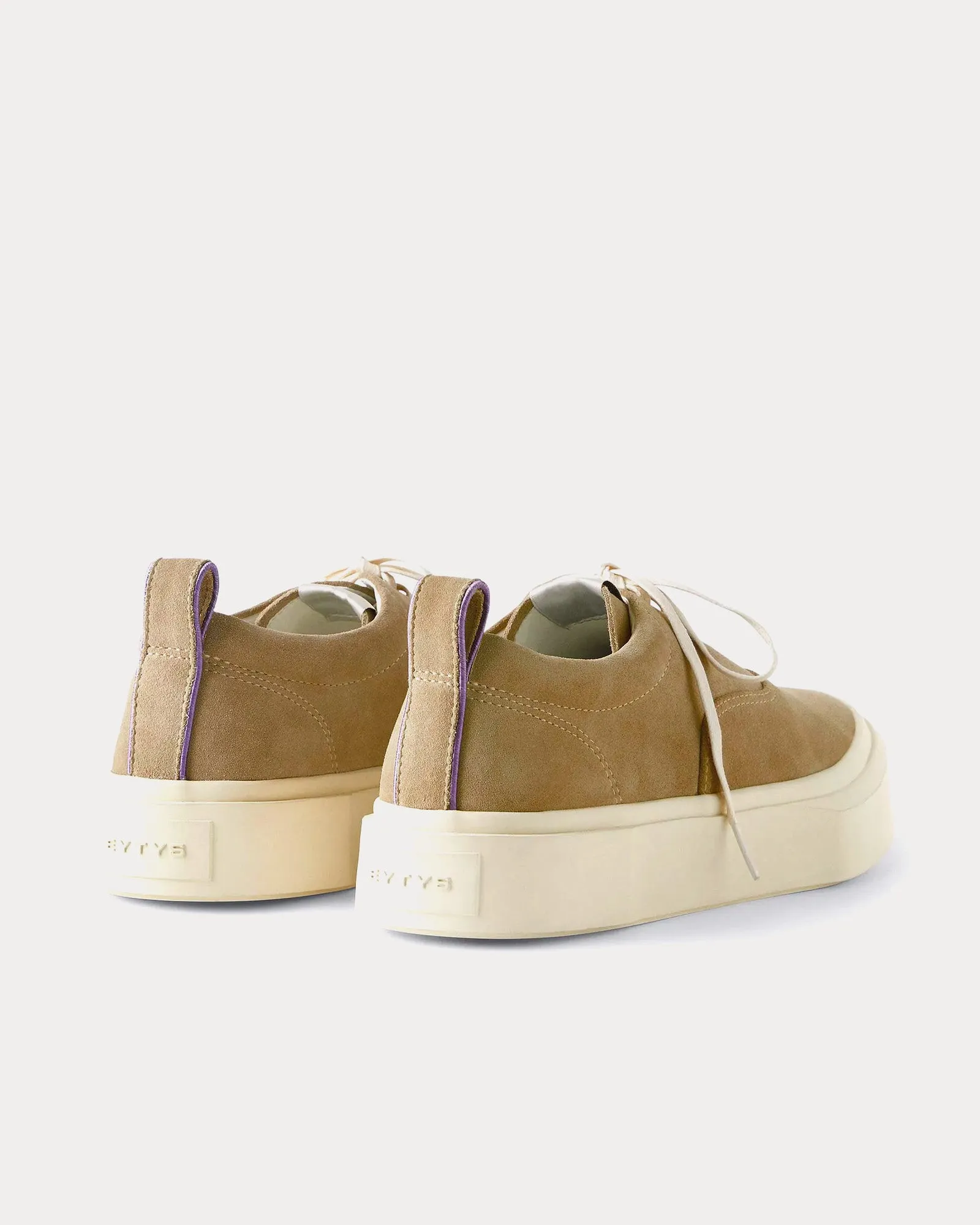 Mother II Suede Dune Low Top Sneakers