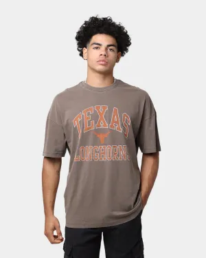 National Collegiate Athletic Association Texas Longhorns Oversized Arch Vintage T-Shirt Washed Chocolate