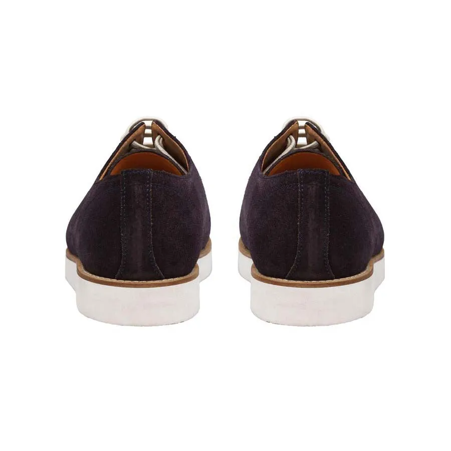 Navy Suede Classic Sneakers
