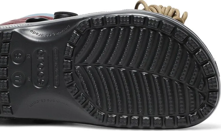 Nicole McLaughlin x Classic Clog Survival Kit sneakers, black