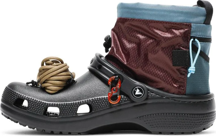 Nicole McLaughlin x Classic Clog Survival Kit sneakers, black