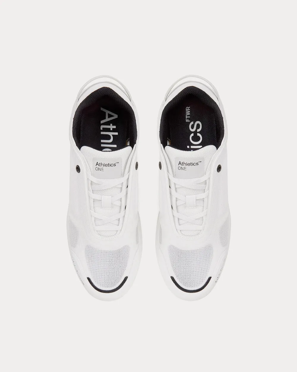ONE White / White / Cadmium Low Top Sneakers