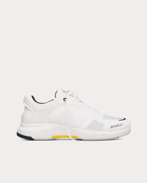 ONE White / White / Cadmium Low Top Sneakers