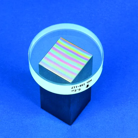 Optical Flat, 0,6" D=2.4", 0,000004" 158-124