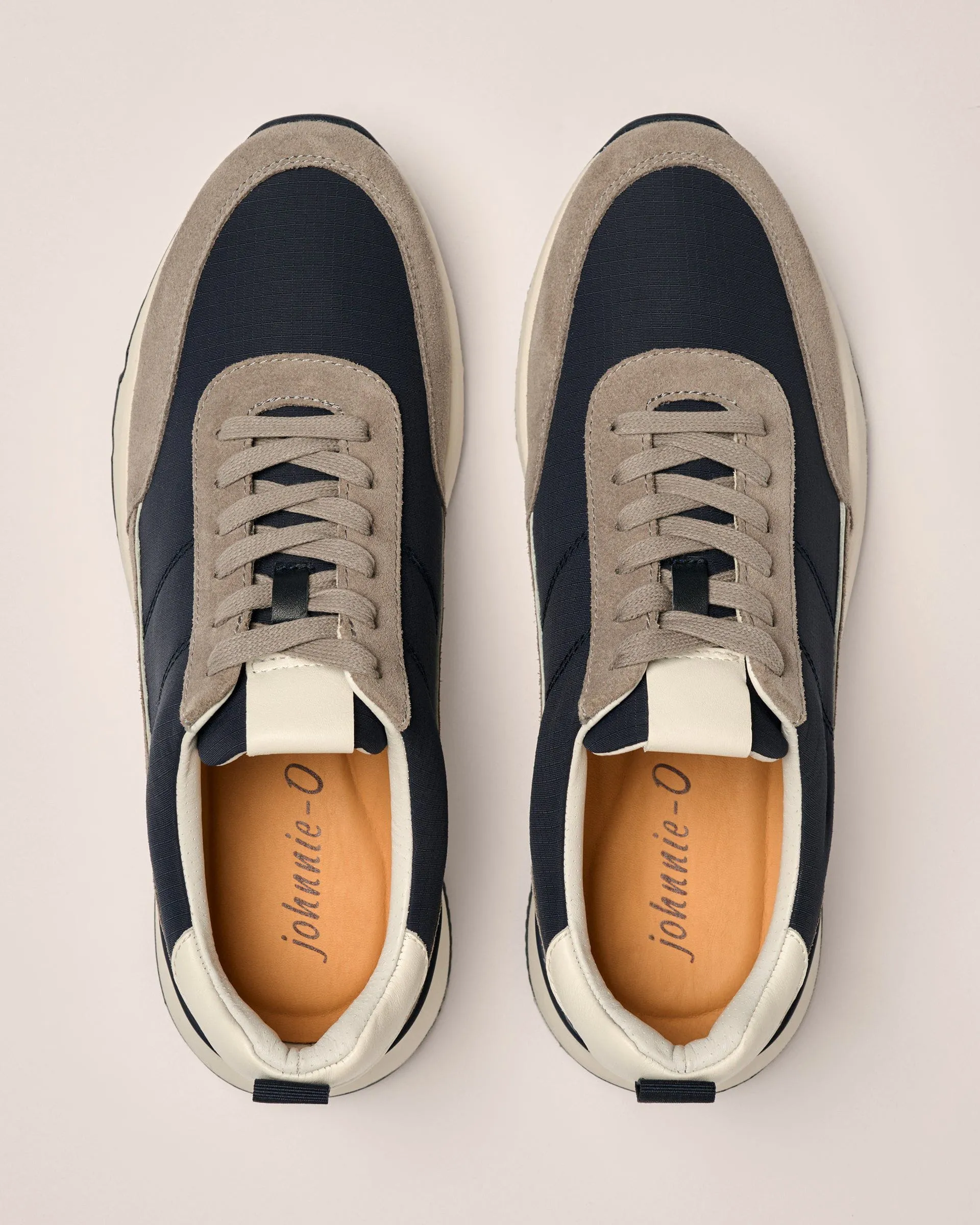 Prima Vintage Suede & Nylon Sneaker