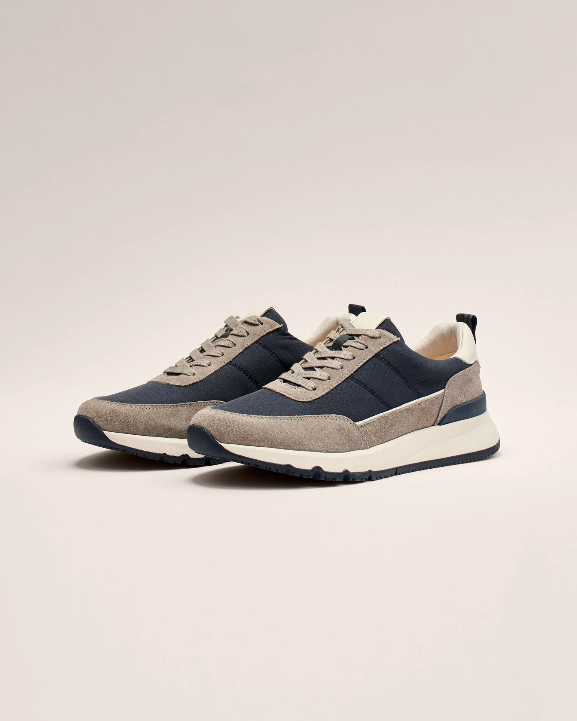 Prima Vintage Suede & Nylon Sneaker