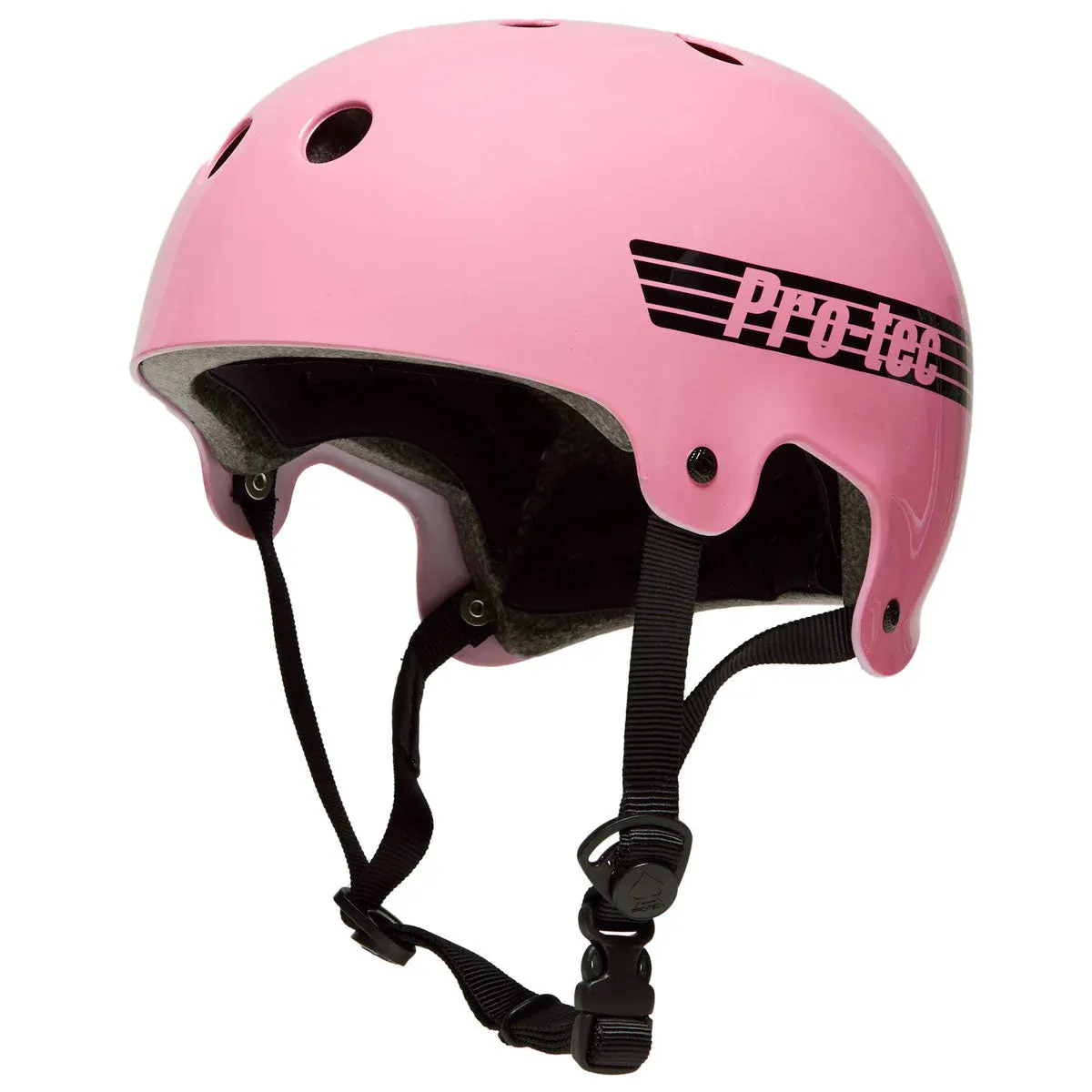 Pro Tec - Old School Skate Helmet (Gloss Pink)