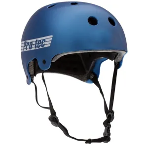 Pro Tec - Old School Skate Helmet (Matte Metallic Blue)