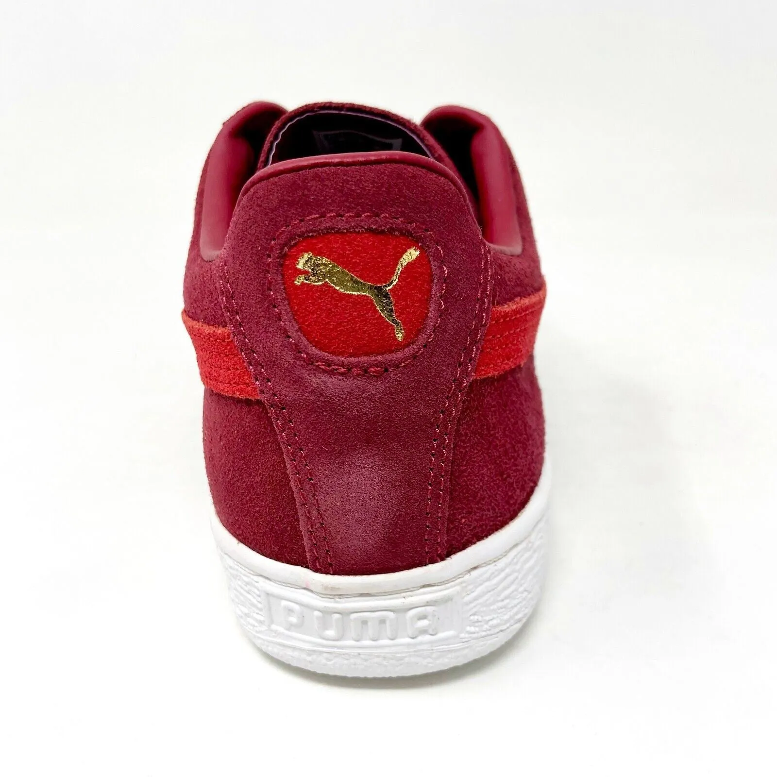 Puma Suede Classic   Rio Red High Risk Mens Casual Sneakers 356568 60