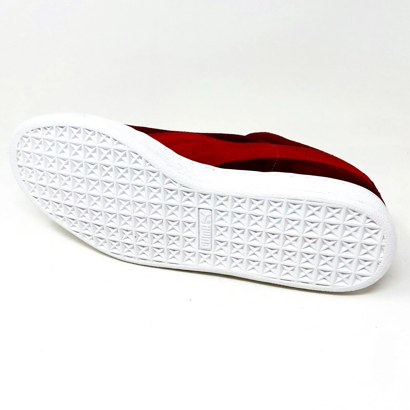 Puma Suede Classic   Rio Red High Risk Mens Casual Sneakers 356568 60