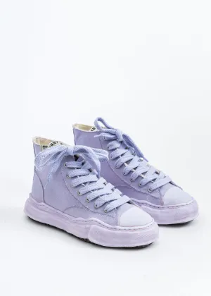 Purple Original Sole Overdyed Canvas Sneaker (PETERSON HI)