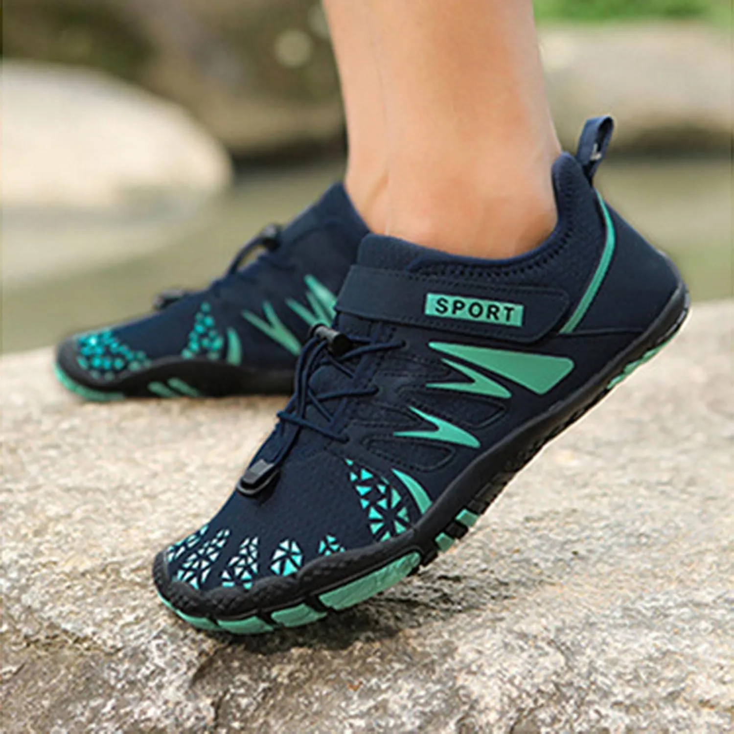 Quick Dry Swim Shoes Water Shoes Barefoot Aqua for Women Men Beach Pool Surf Yoga Hiking Kayaking Lightweight Non Slip Outdoor