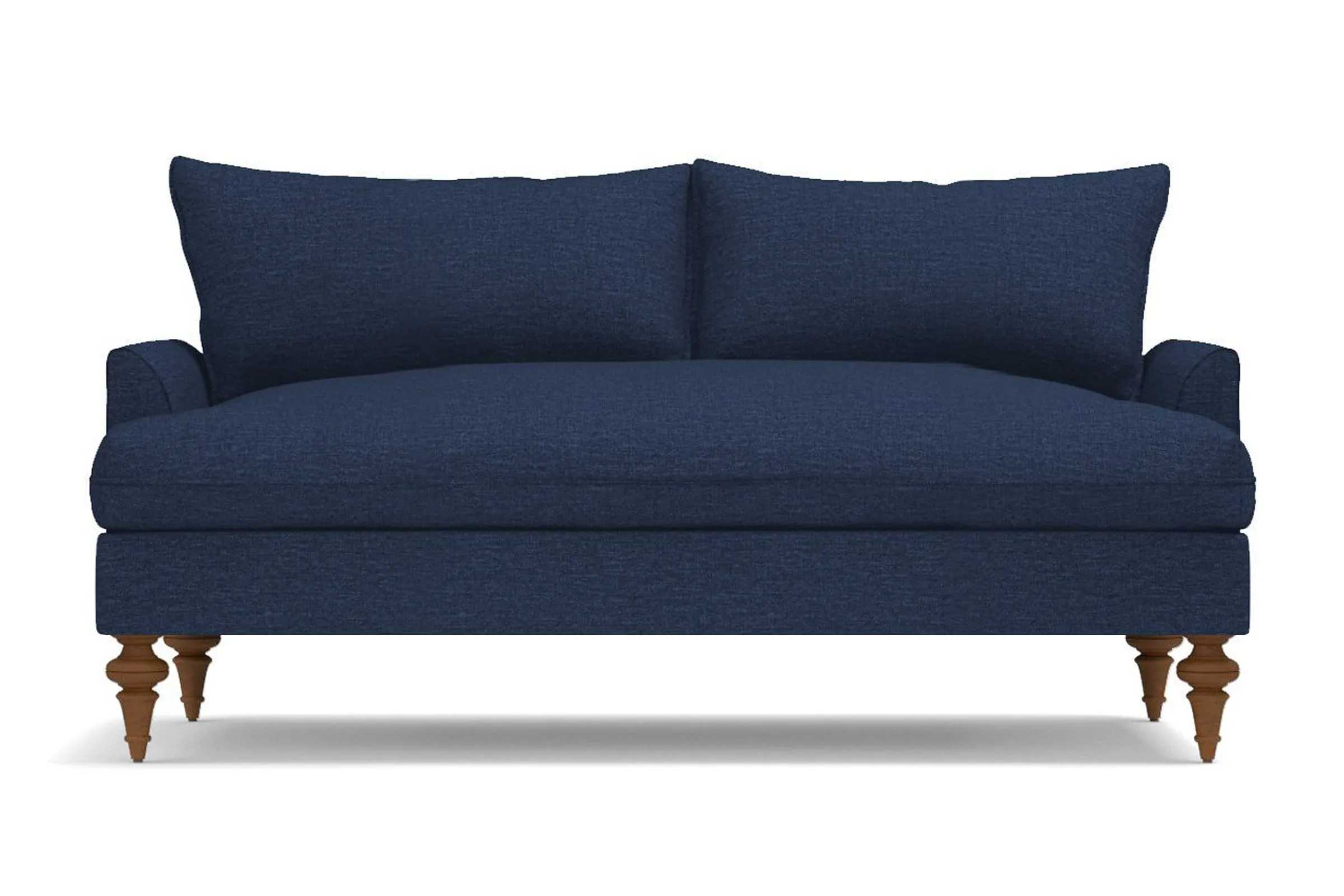 Saxon Loveseat :: Leg Finish: Pecan / Size: Loveseat - 66"w