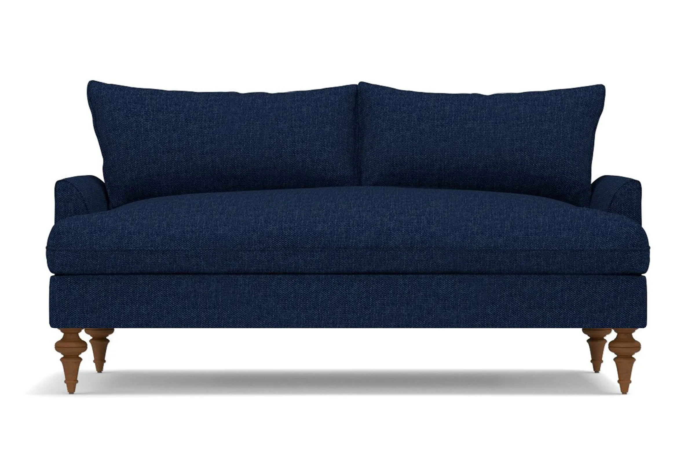 Saxon Loveseat :: Leg Finish: Pecan / Size: Loveseat - 66"w