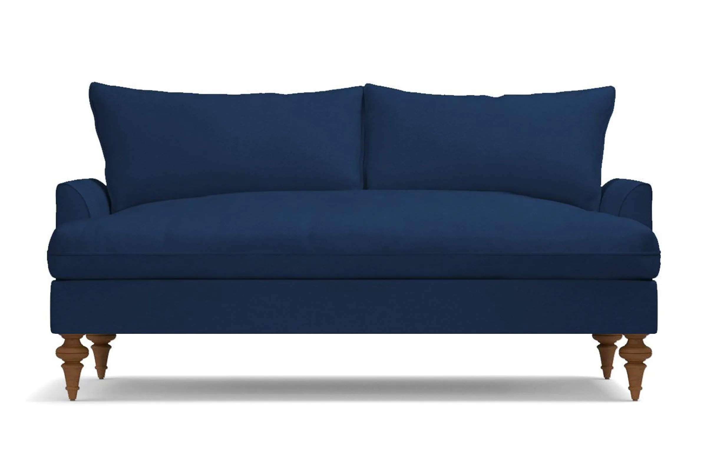 Saxon Loveseat :: Leg Finish: Pecan / Size: Loveseat - 66"w