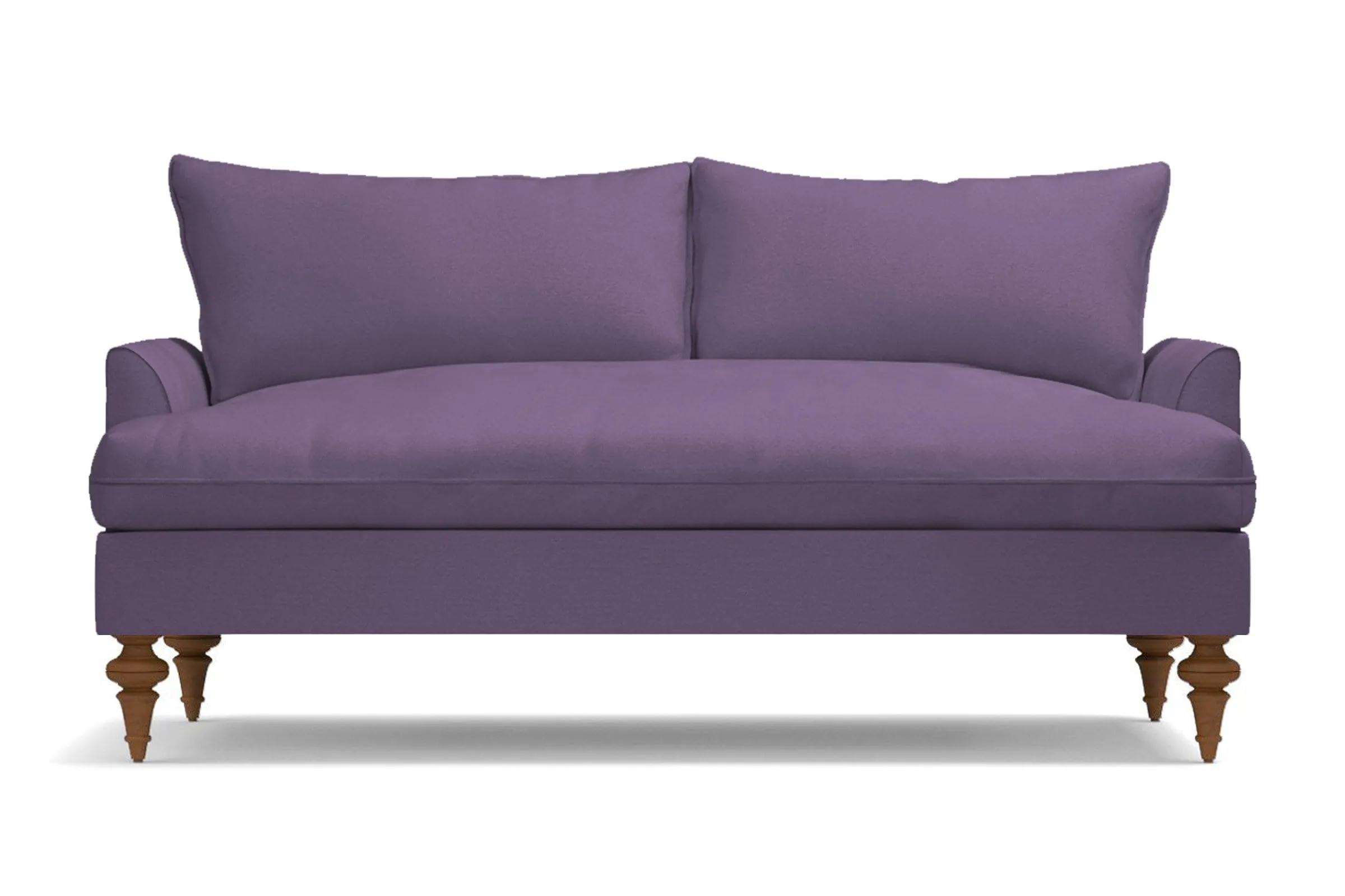 Saxon Loveseat :: Leg Finish: Pecan / Size: Loveseat - 66"w