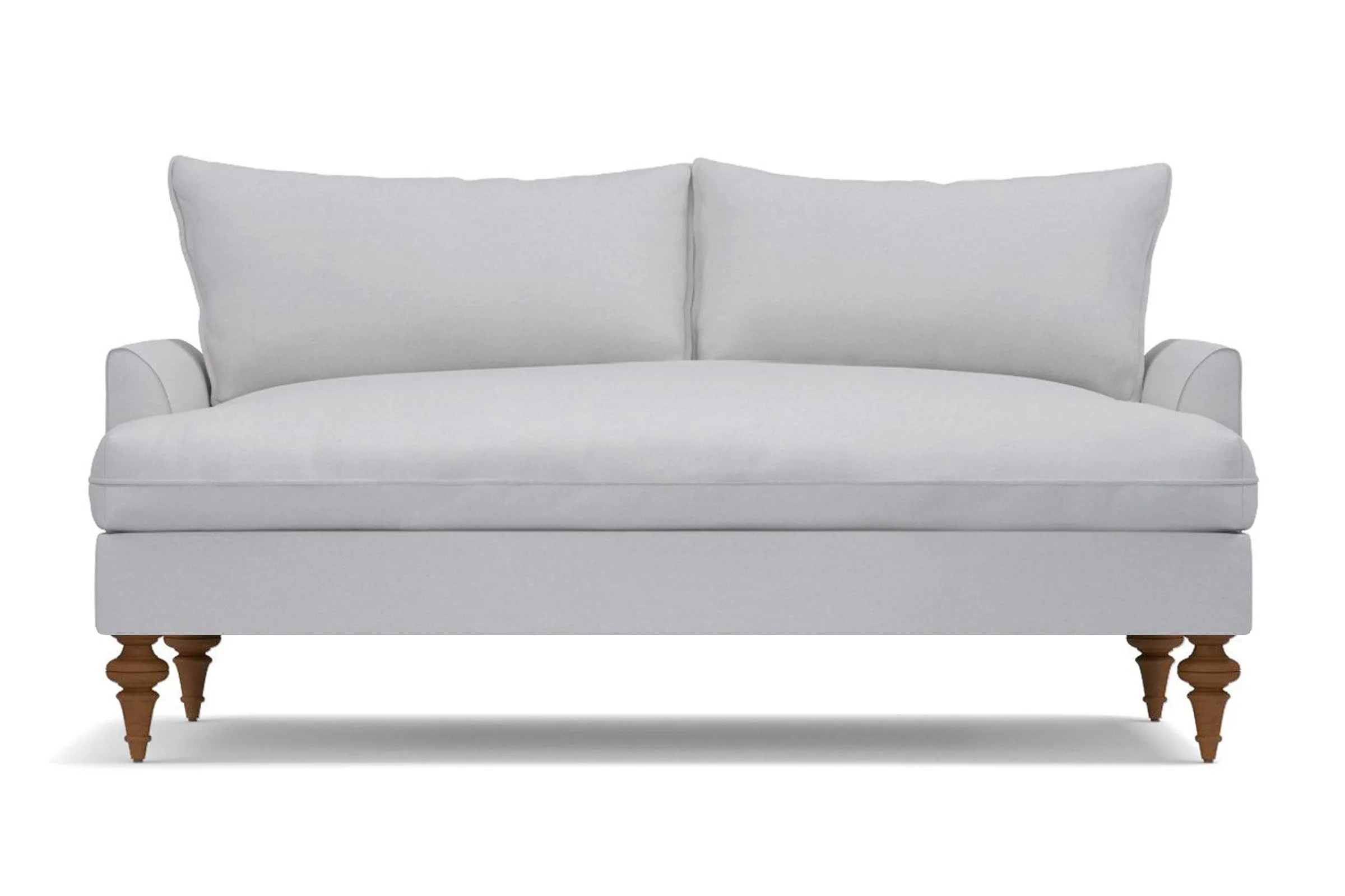 Saxon Loveseat :: Leg Finish: Pecan / Size: Loveseat - 66"w
