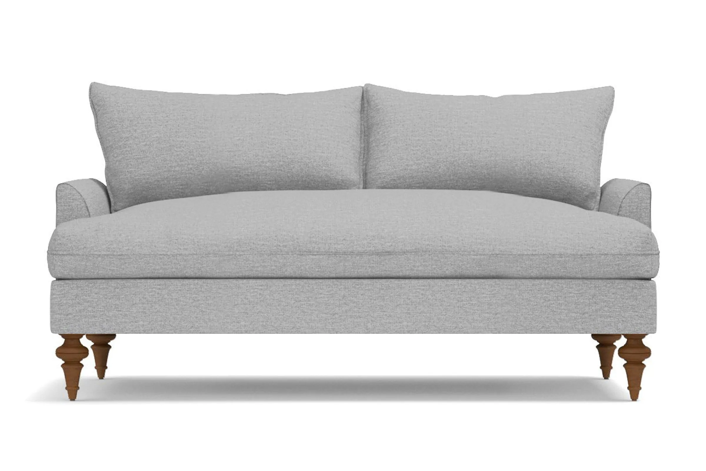 Saxon Loveseat :: Leg Finish: Pecan / Size: Loveseat - 66"w