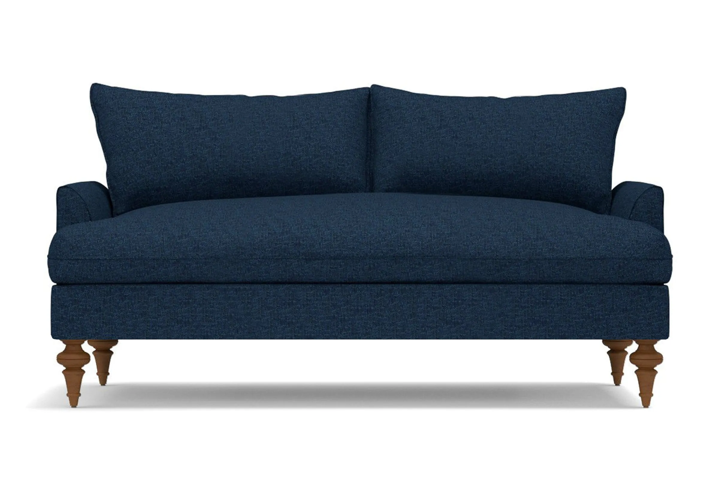 Saxon Loveseat :: Leg Finish: Pecan / Size: Loveseat - 66"w
