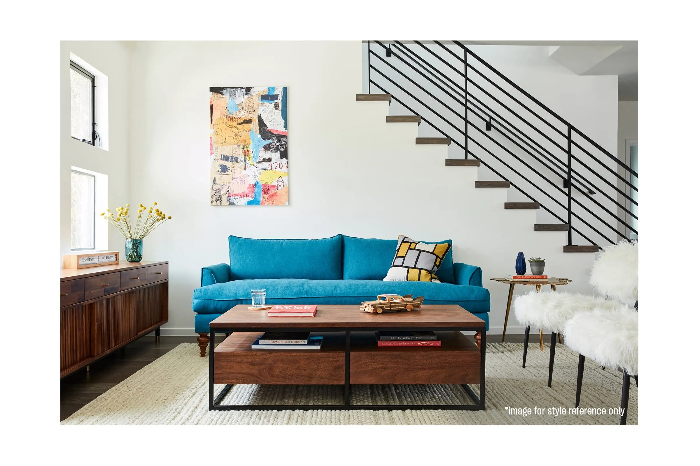 Saxon Loveseat :: Leg Finish: Pecan / Size: Loveseat - 66"w