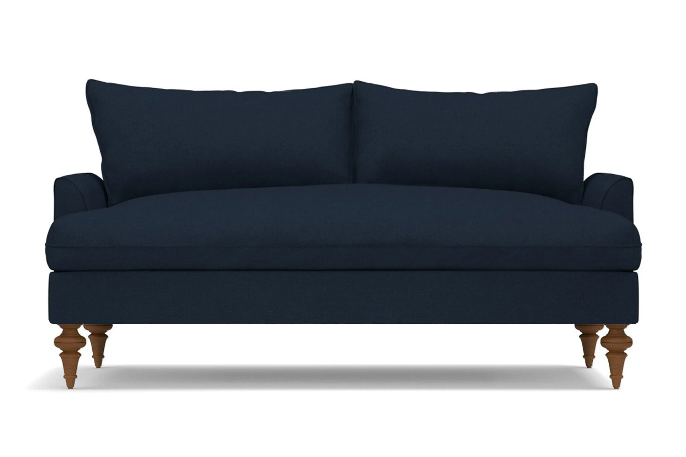 Saxon Loveseat :: Leg Finish: Pecan / Size: Loveseat - 66"w