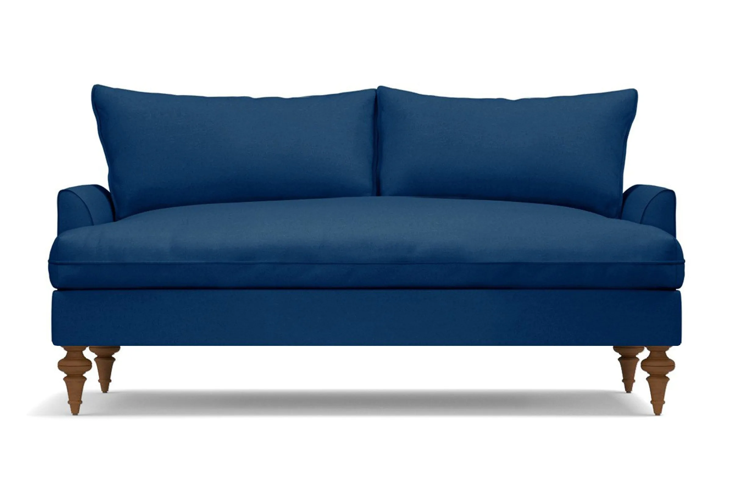 Saxon Loveseat :: Leg Finish: Pecan / Size: Loveseat - 66"w