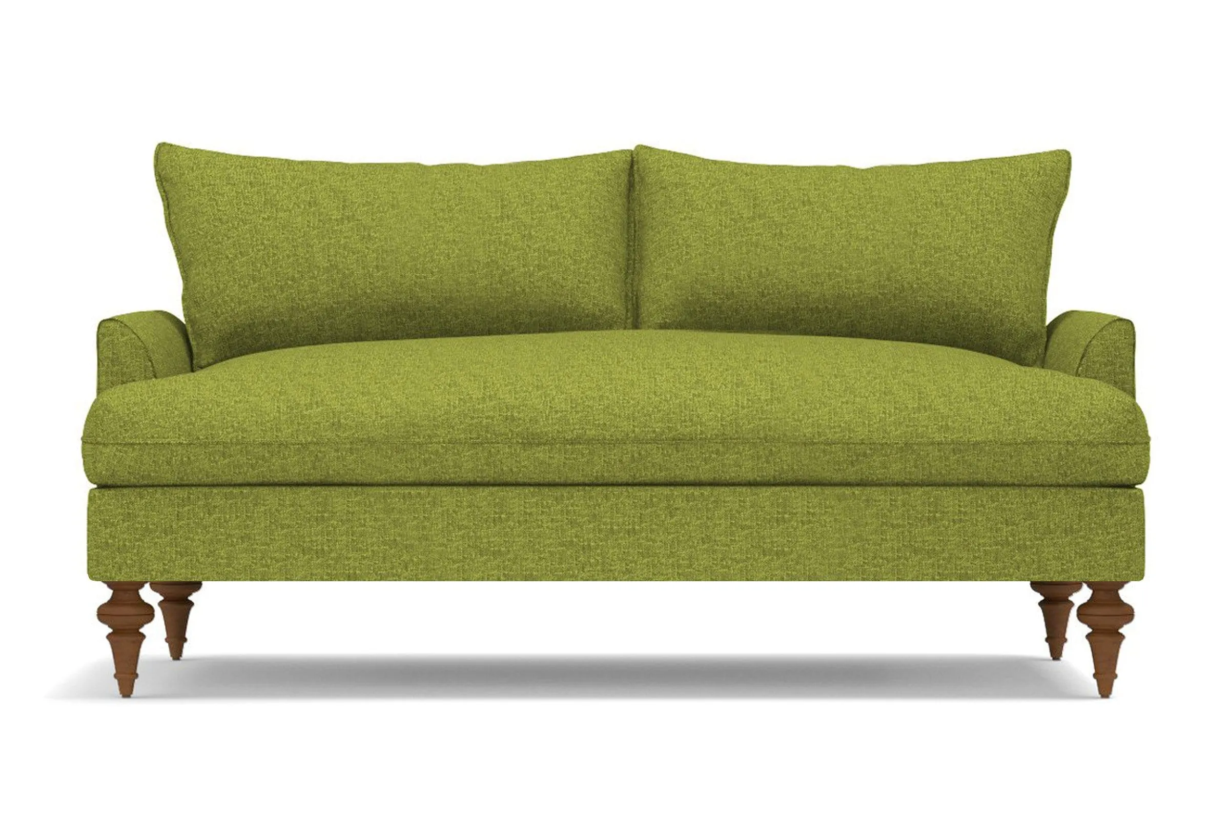 Saxon Loveseat :: Leg Finish: Pecan / Size: Loveseat - 66"w