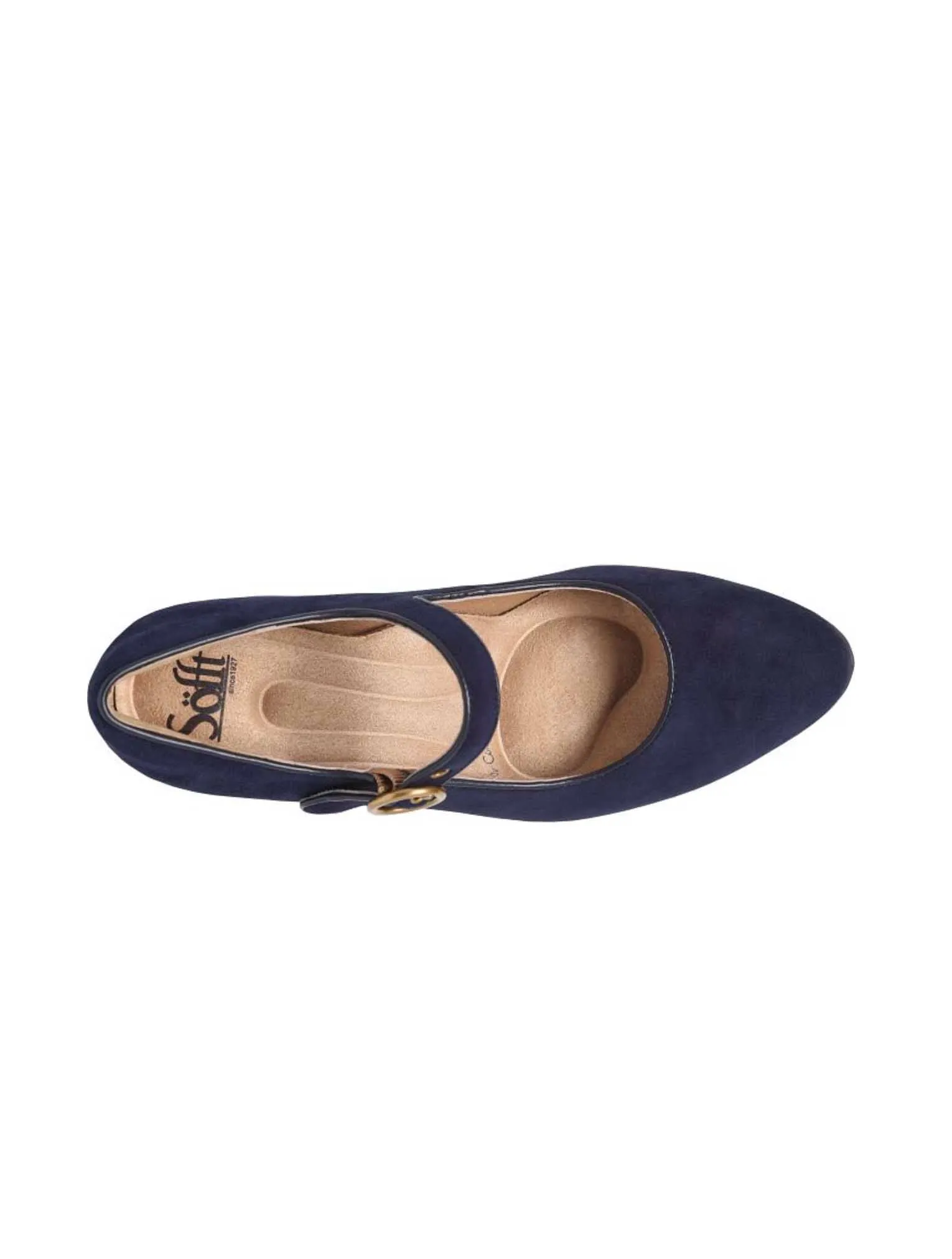 Söfft Petra Mary Jane in Navy Suede (Final Sale)
