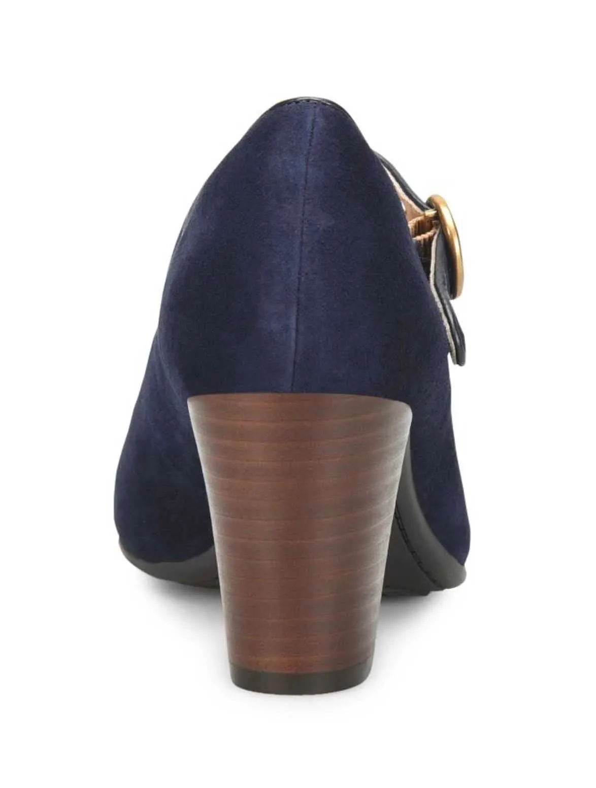 Söfft Petra Mary Jane in Navy Suede (Final Sale)