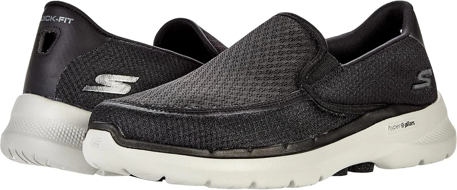 Skechers Men's Gowalk 6-Elastic Stretch Slip-on Athletic Performance Walking Shoe