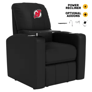 Stealth Power Plus Recliner with New Jersey Devils Logo