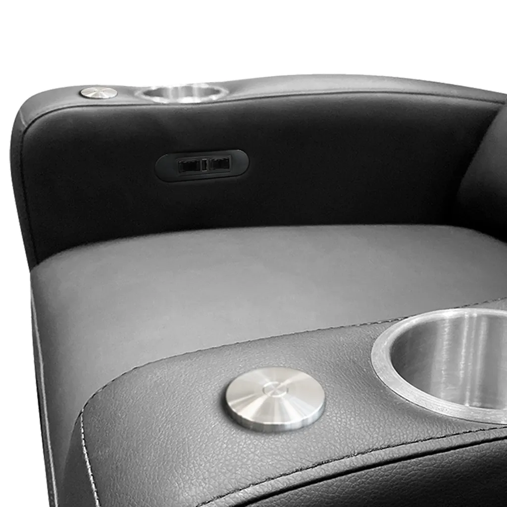 Stealth Power Plus Recliner with St Louis City SC Logo