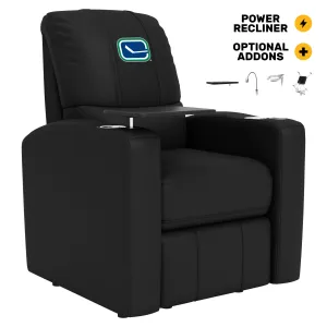 Stealth Power Plus Recliner with Vancouver Cancucks Secondary Logo