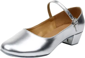 Tap Shoes for Girls Toddler Boys Pu Leather Dance Shoes Black Ballet Slippers for Girls Leather Leather Ballet Shoes