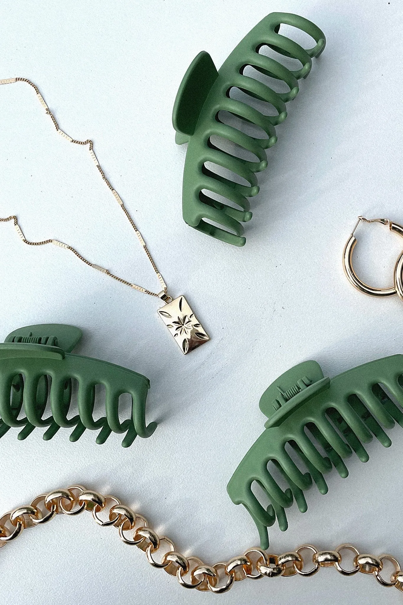Terra Claw Clip - Green