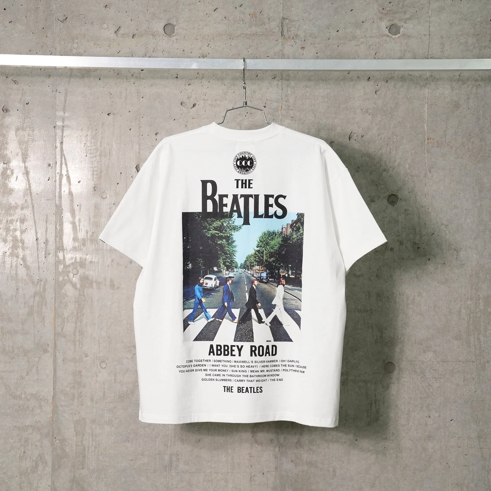 THE BEATLES COTTON T-SHIRT 001 / WHITE