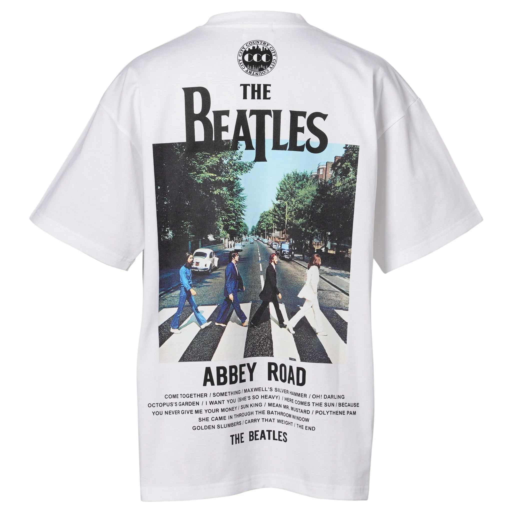 THE BEATLES COTTON T-SHIRT 001 / WHITE