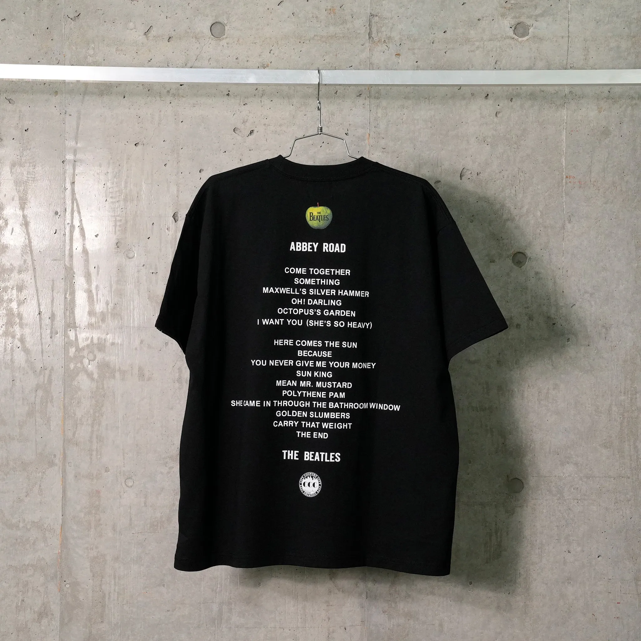 THE BEATLES COTTON T-SHIRT 002 / BLACK